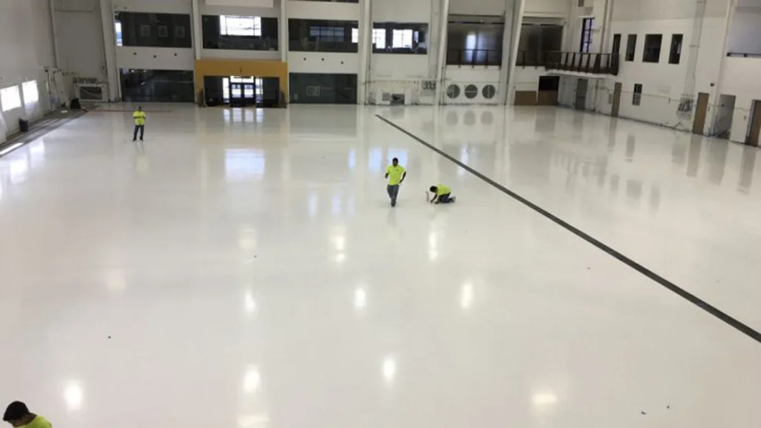 Epoxy Floor Cleaning